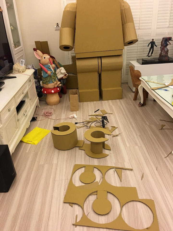 DIY自己做1:1樂高人偶
