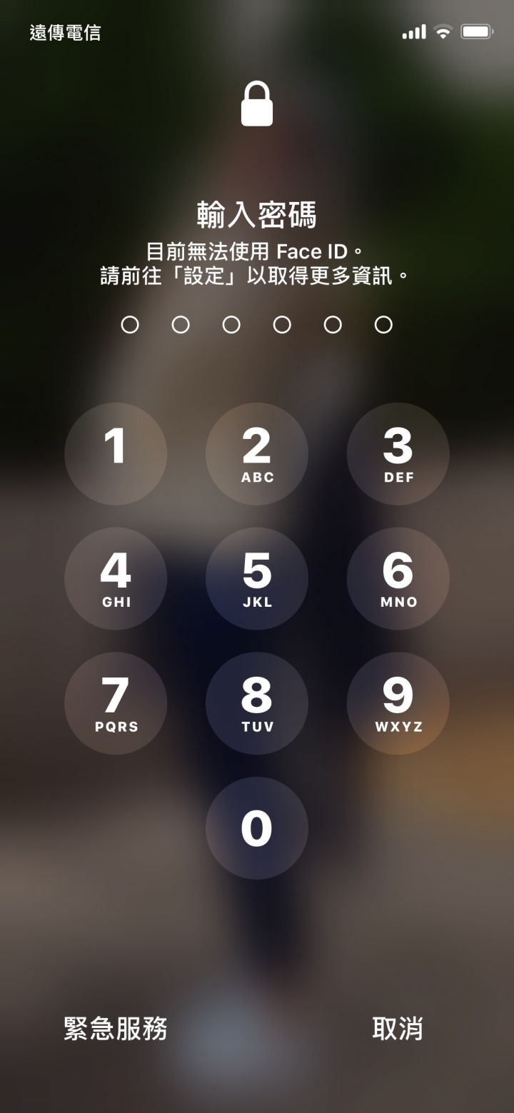 朋友iPhone X  Face ID故障