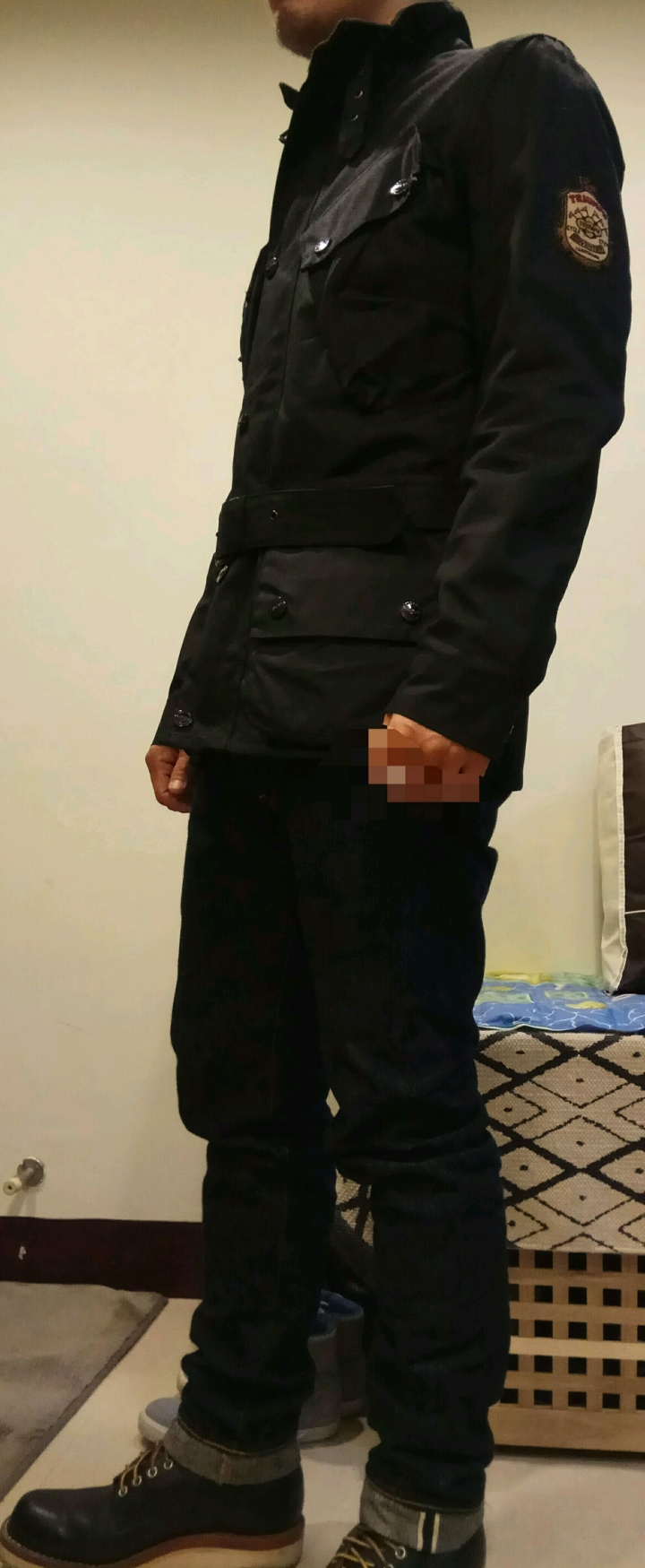 [開箱] BARBOUR x Triumph wax jacket