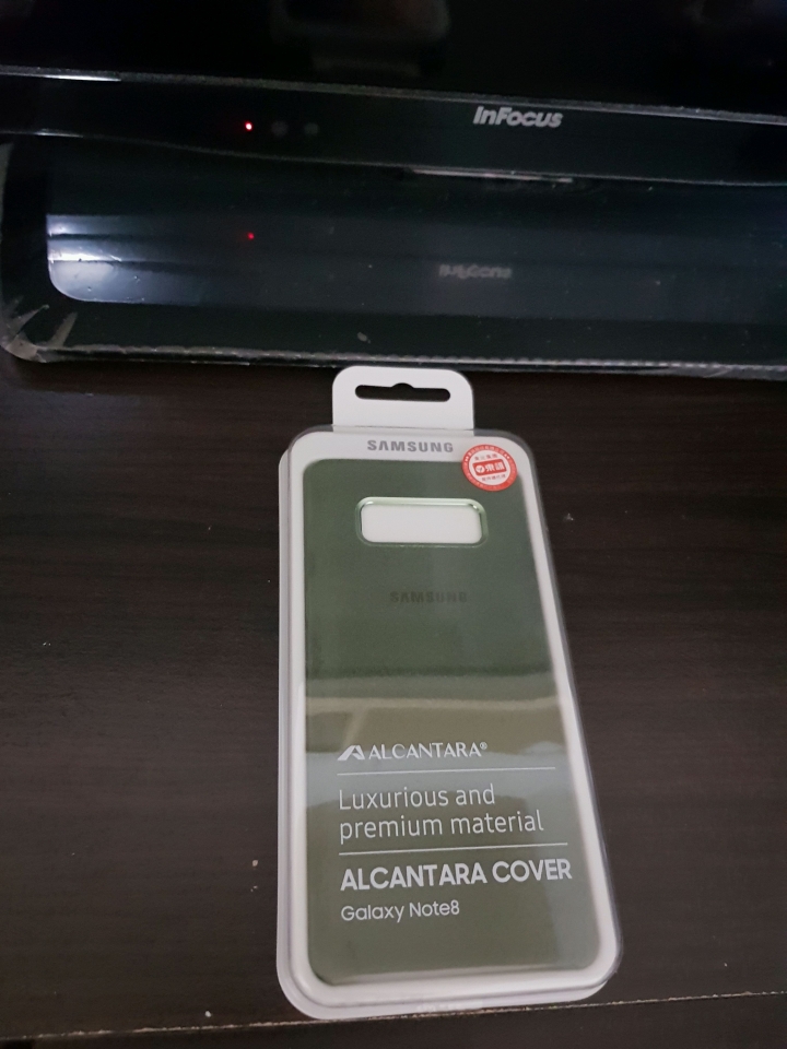 Note8 原廠麂皮背蓋