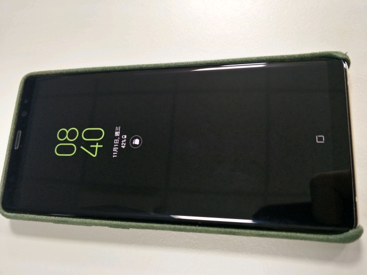 Note8 原廠麂皮背蓋