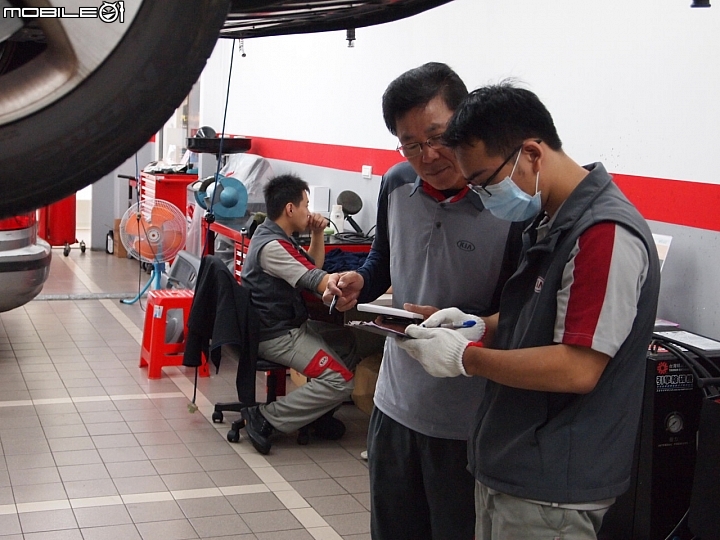 2017韓國KIA原廠資深技師來台做車輛健康檢查活動記錄