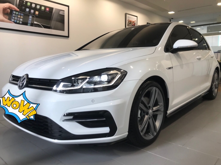 2017/18 白Golf 280-TSI R-Line 開箱