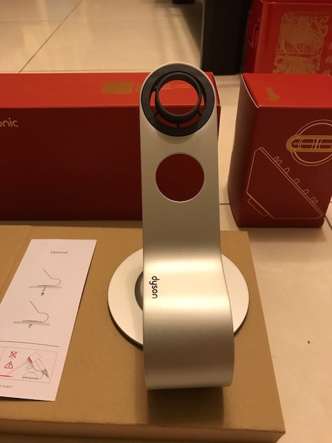 [開箱] Dyson吹風機 紅色