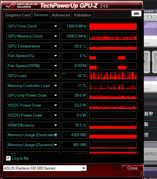 RX580 8G 這樣正常嗎
