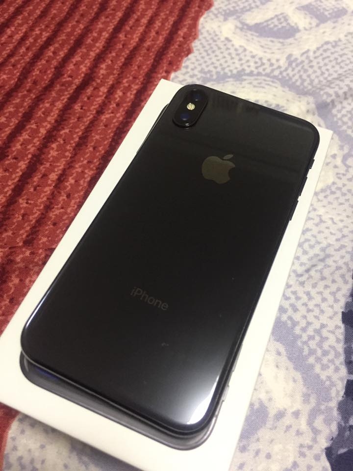 iphone x 太空灰和玻璃貼 遲來的開箱
