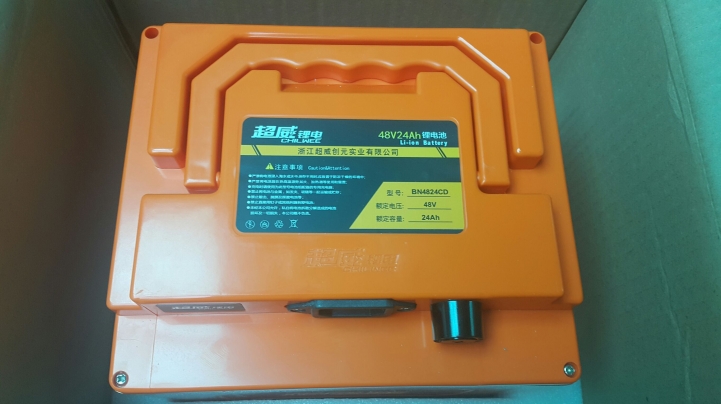 淘汰鉛酸電池換上48V24AH鋰電池DIY