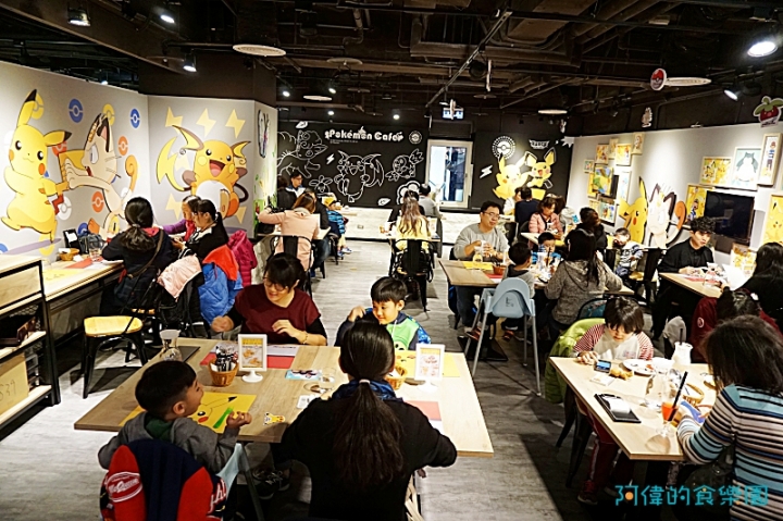 西門町出現「寶可夢主題餐廳」好多可愛的皮卡丘
