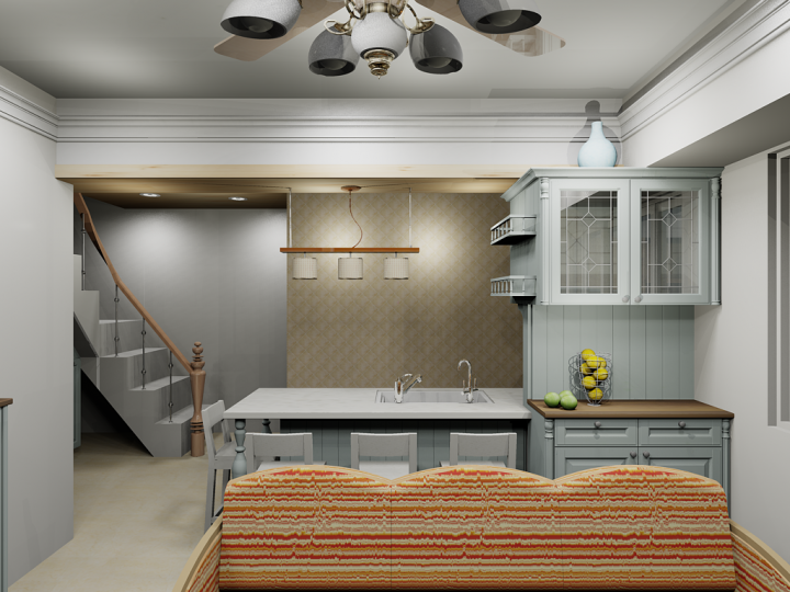 [補開箱] 20年17坪老屋翻修，充滿溫馨感的美式鄉村 x 雜貨風