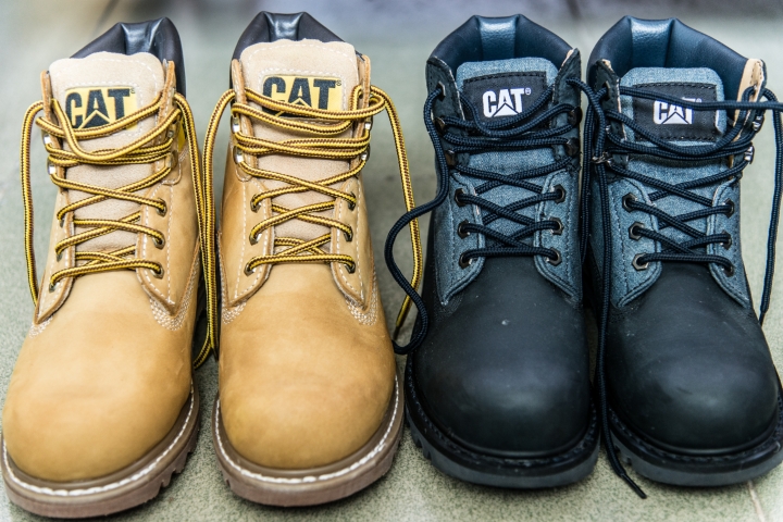 [開箱]中國淘寶買的兩雙Timberland Pro及四雙高仿的CAT(警示意味)