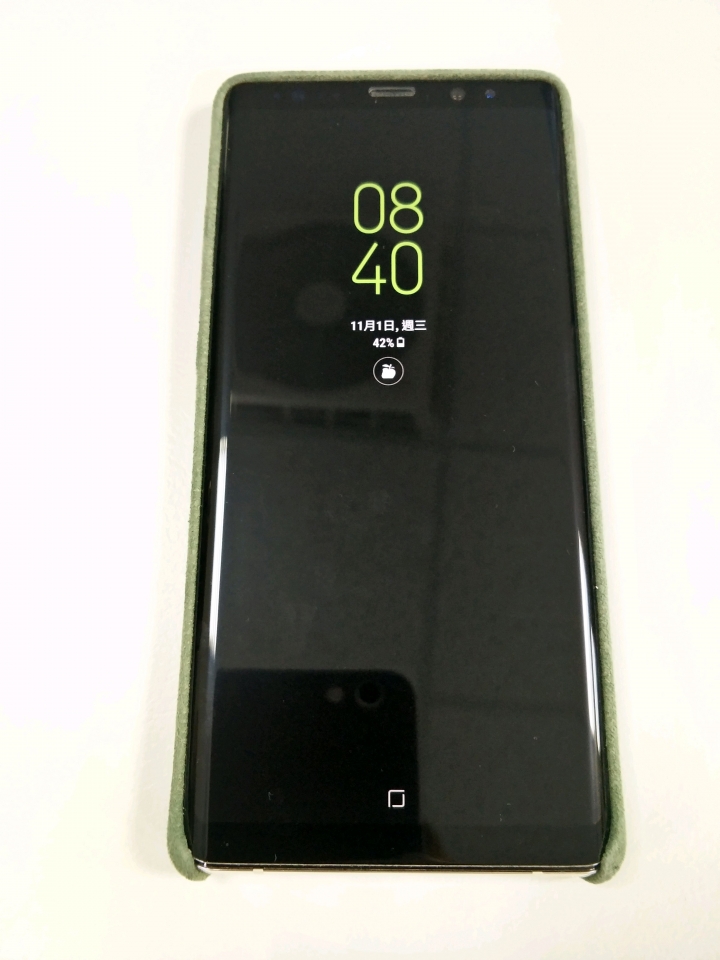 Note8 原廠麂皮背蓋