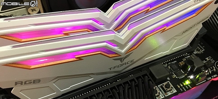 [開箱] 十銓T-FORCE鷹眼奪目風格Night Hawk RGB DDR4