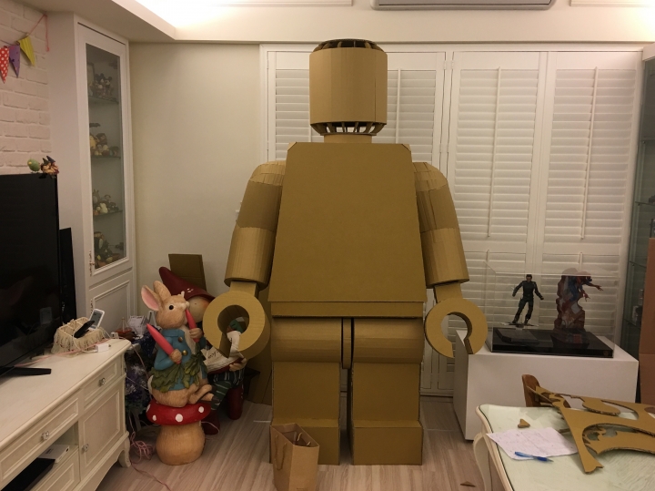 DIY自己做1:1樂高人偶