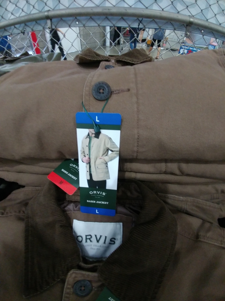 Levis鋪棉短版夾克／ORVIS鋪綿長夾克