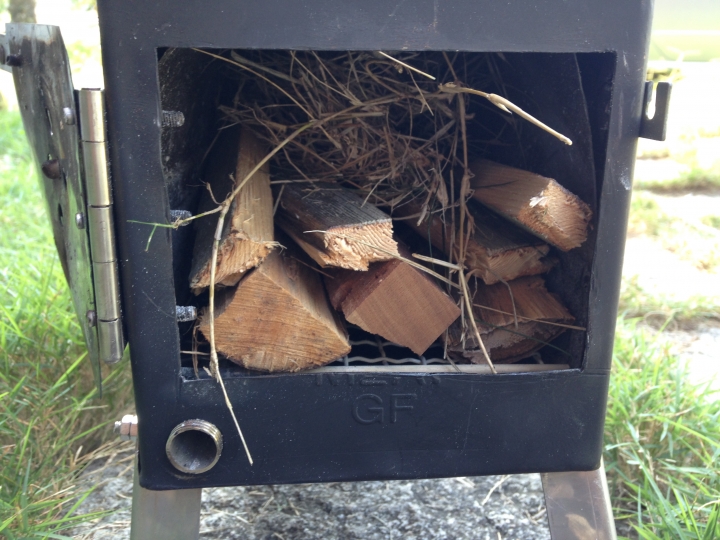 彈藥箱柴爐part2：(起火式)