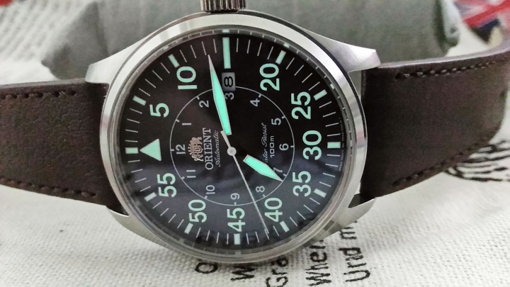 [開箱] ORIENT B-Uhr Type B 飛行錶