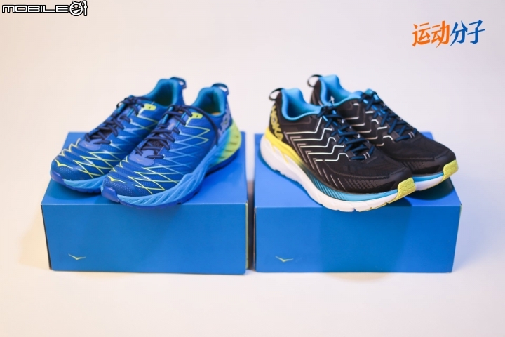 HOKA ONE ONE Clifton 4 VS Clayton 2 對比評測：厚實和輕快，硬彈和柔軟
