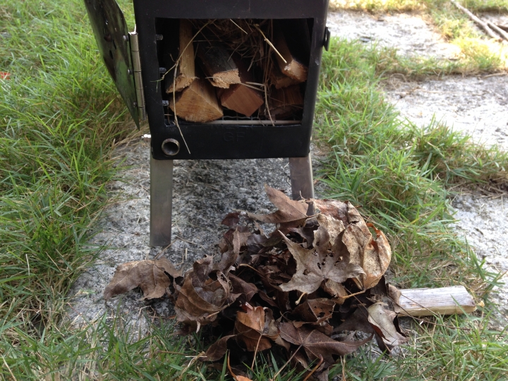 彈藥箱柴爐part2：(起火式)