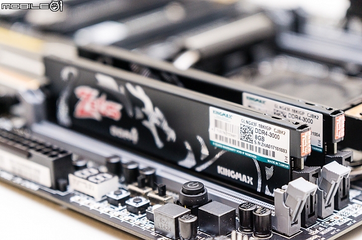 KINGMAX Zeus Dragon DDR4記憶體入手簡測