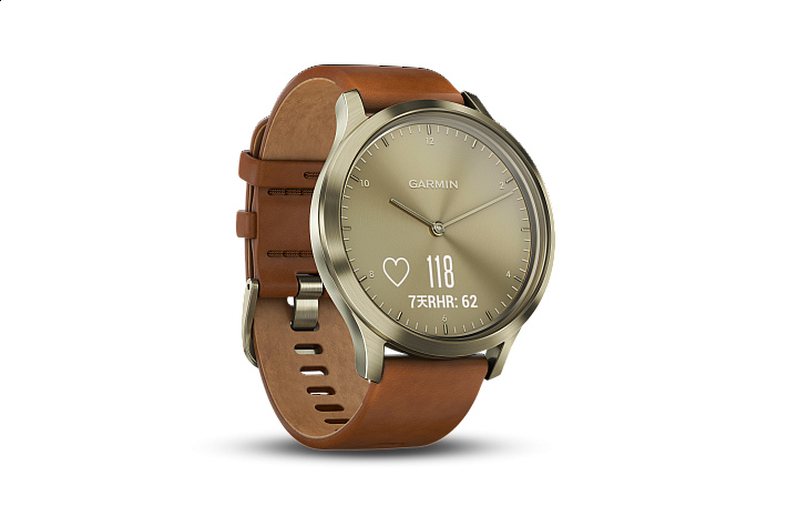 優雅的指針智慧型腕錶 Garmin vívomoveHR 科技新寵開箱