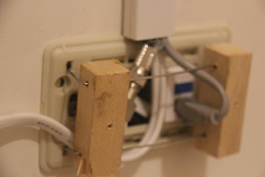 網路線 & 有線電視線 & 延長線 線槽DIY