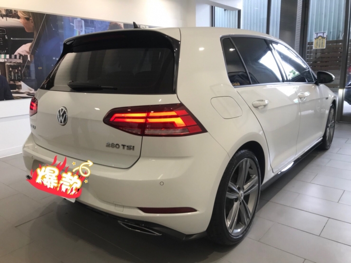 2017/18 白Golf 280-TSI R-Line 開箱