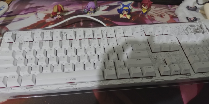 i-Rocks K76M RGB 不太吵的機械式鍵盤開箱