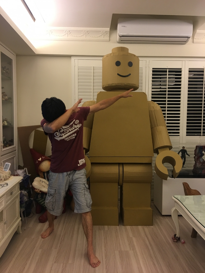 DIY自己做1:1樂高人偶