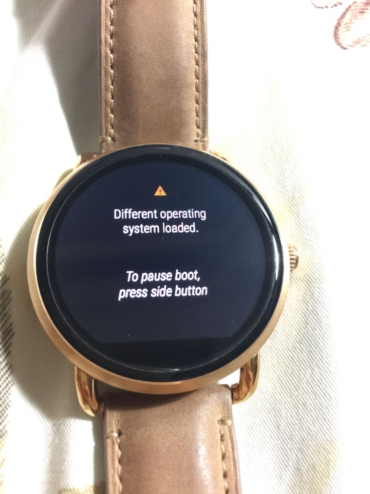 fossil Q wander手錶許多問題