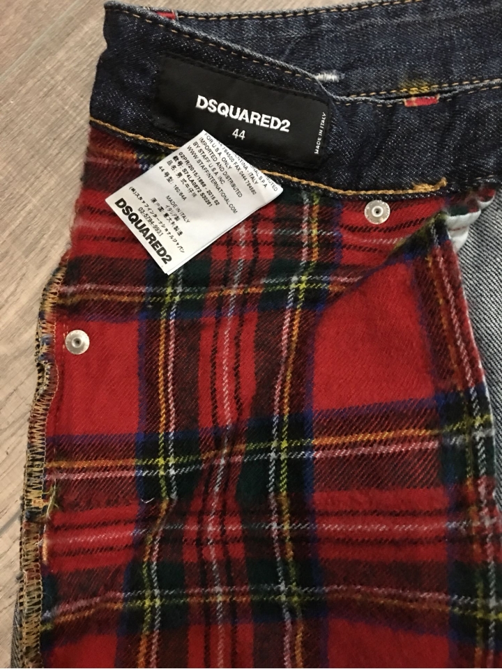 「黑五開箱第三彈」Dsquared2 類tidy biker牛仔褲&螢光綠拖鞋