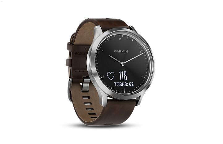 優雅的指針智慧型腕錶 Garmin vívomoveHR 科技新寵開箱