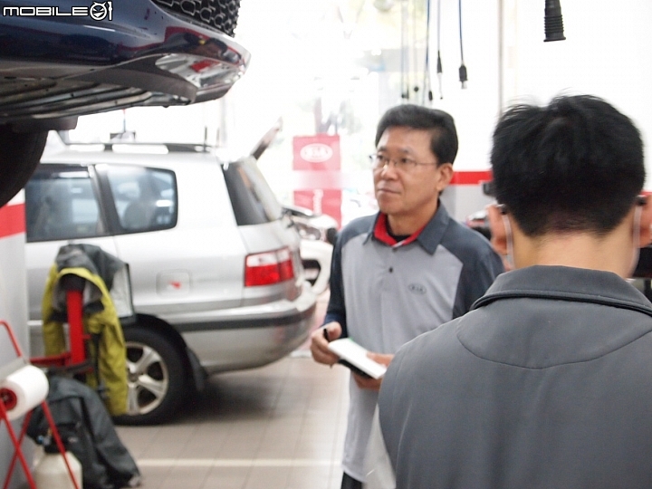 2017韓國KIA原廠資深技師來台做車輛健康檢查活動記錄
