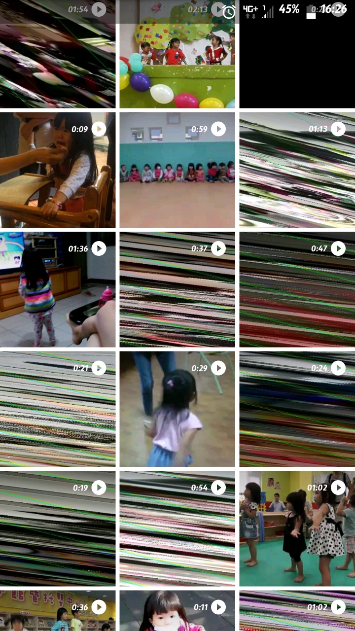 u11更新到8.0後，影片顯示都變這樣，有人有一樣問題嗎？
