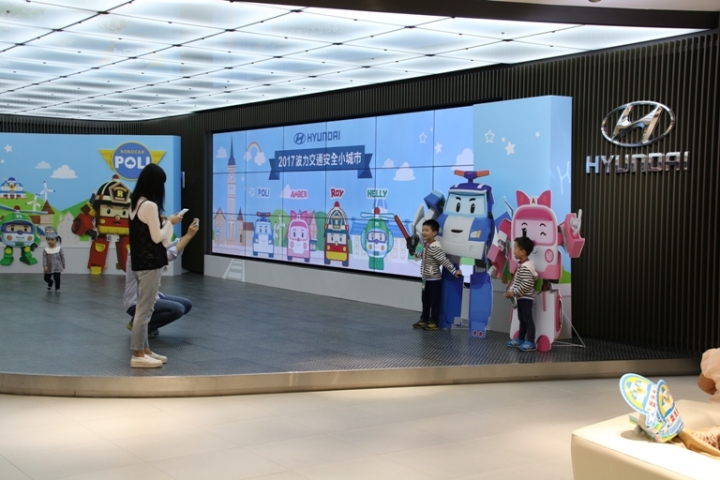 大人小孩都兼顧的Hyundai 波力交通安全小城市活動(建議以後可以多多舉辦!)