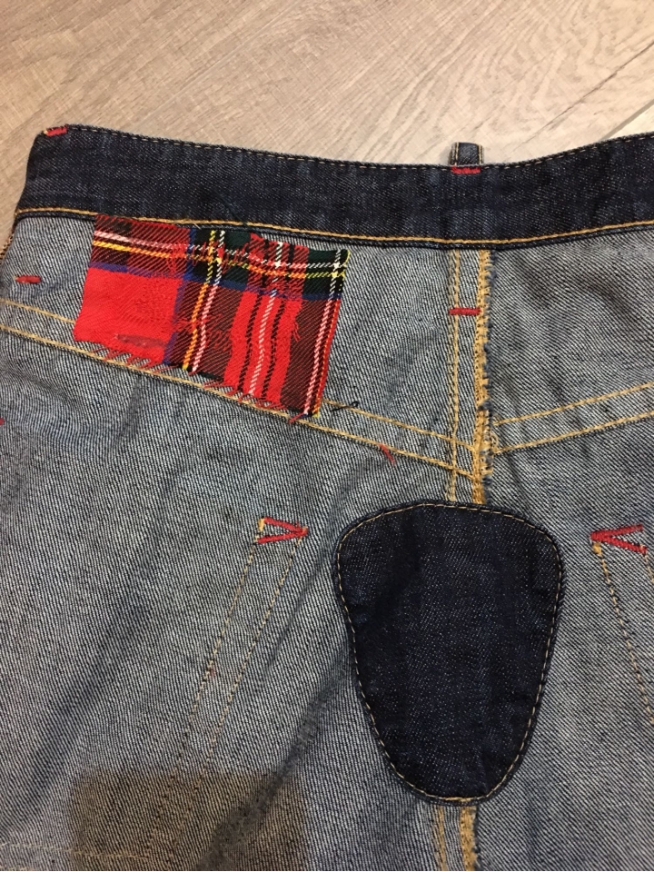 「黑五開箱第三彈」Dsquared2 類tidy biker牛仔褲&螢光綠拖鞋