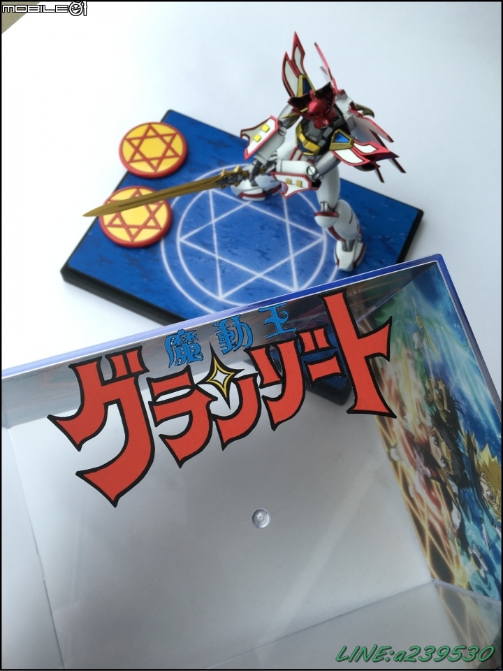 (GK分享-圖多) 魔動王 グランゾート 超級火王 大地 魔動槍 金屬色塗裝 超級光能使者