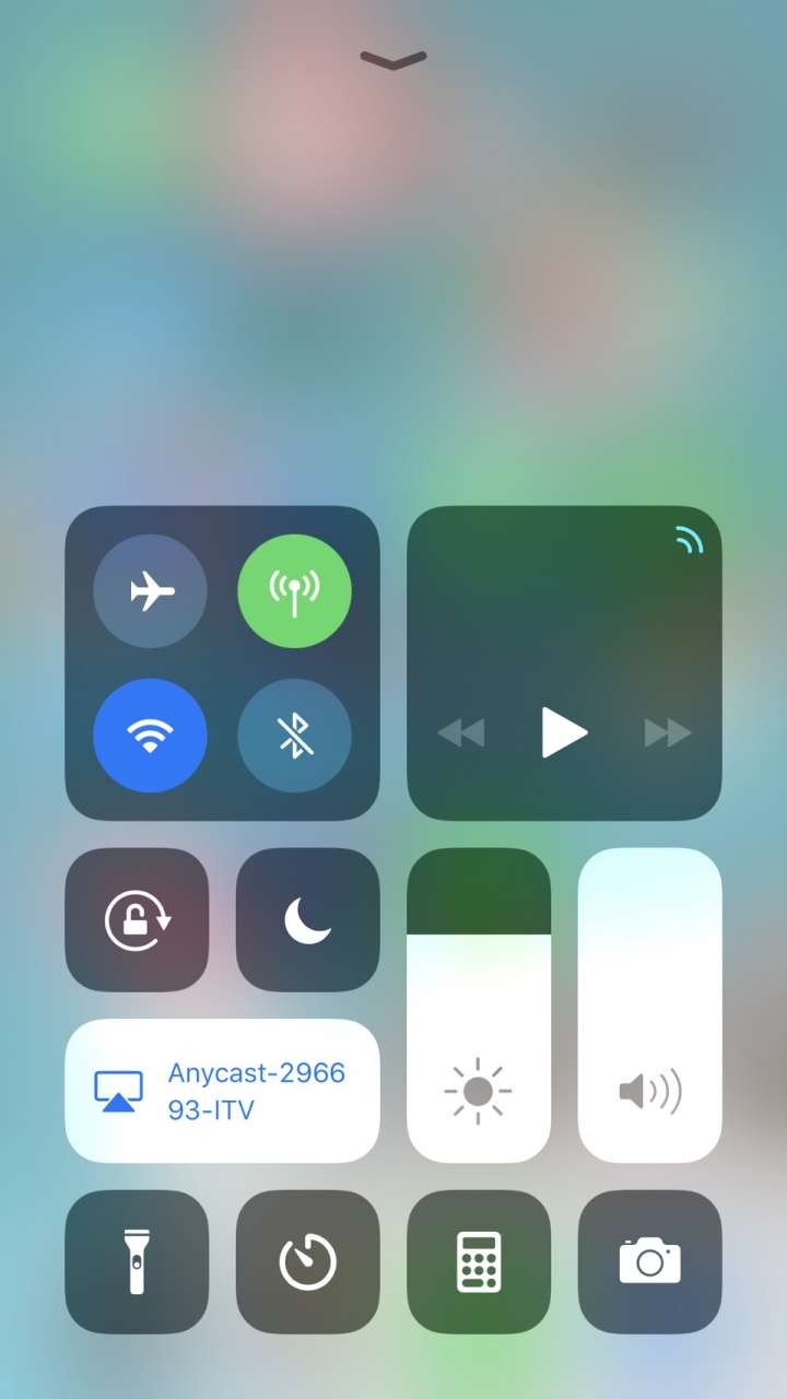 anycast更新後，電視不支援信號