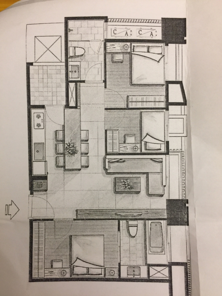 預售屋格局求問，是否有更改空間
