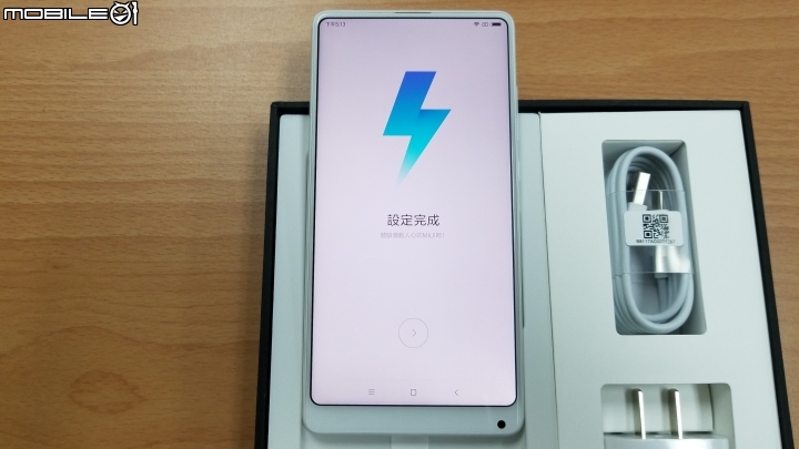 [開箱]小米MIX2 全陶瓷尊享版 皓月白 8GB RAM + 128GB ROM 簡單開箱分享~