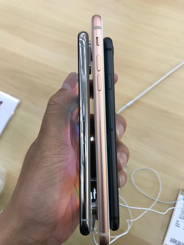 iPhone X 8 8+三台體驗