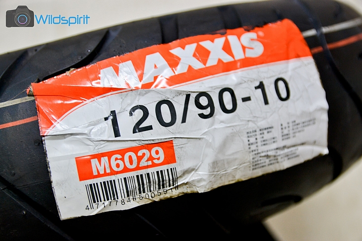 不想改12" 那換胎吧【MAXXIS M6029 120/90-10】