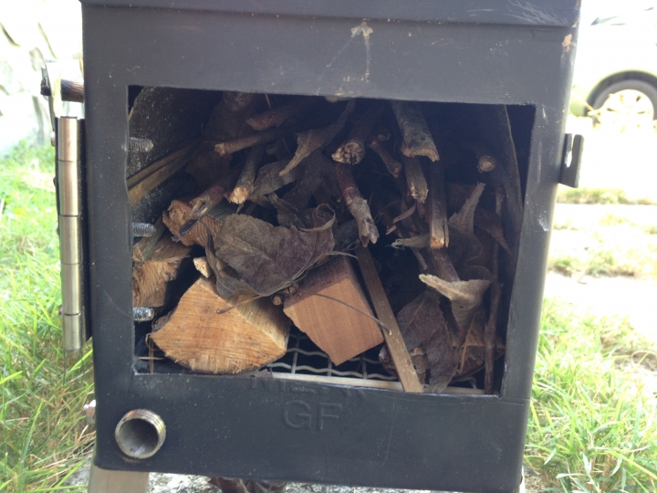 彈藥箱柴爐part2：(起火式)