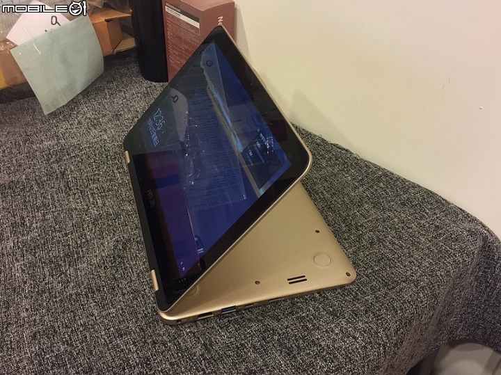 孝親&簡單工作機  ASUS VivoBook Flip 12 (R211)  觸控翻轉筆電閃耀金