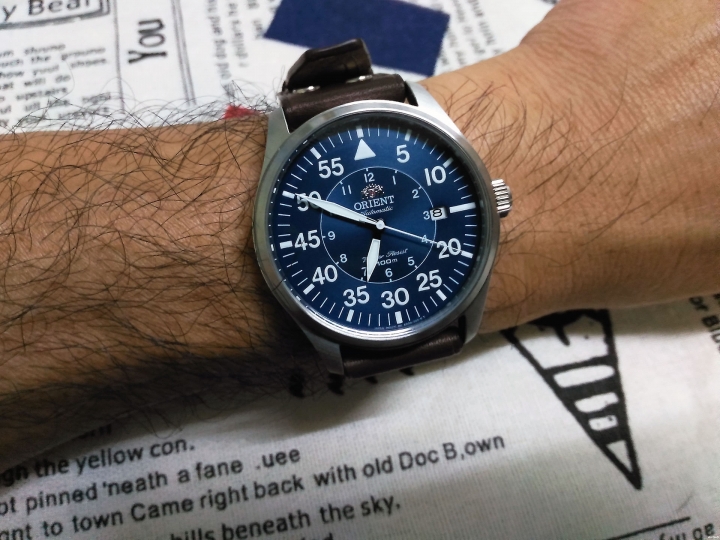 [開箱] ORIENT B-Uhr Type B 飛行錶