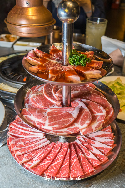 大份量套餐Prime牛肉【kako kako日韓燒肉|公益路燒烤旗艦店】