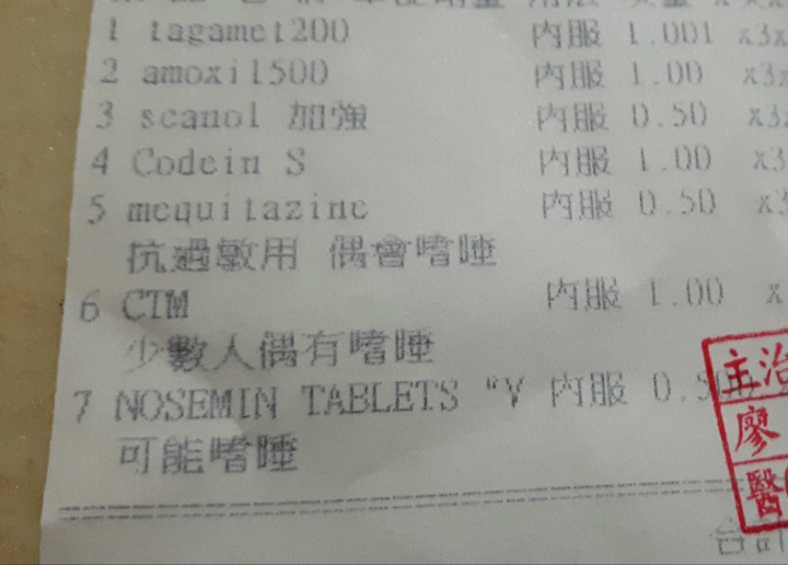 藥物過敏