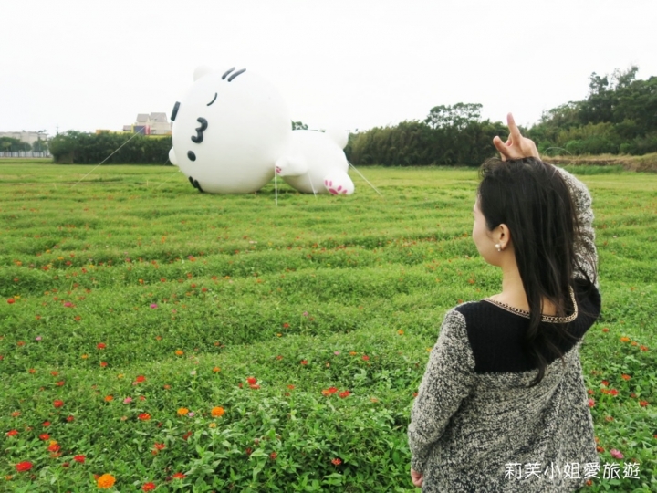 [旅遊] 2017 桃園花彩節萬坪花卉/玩偶公仔/免費小火車及旋轉木馬 (11/4~11/12)
