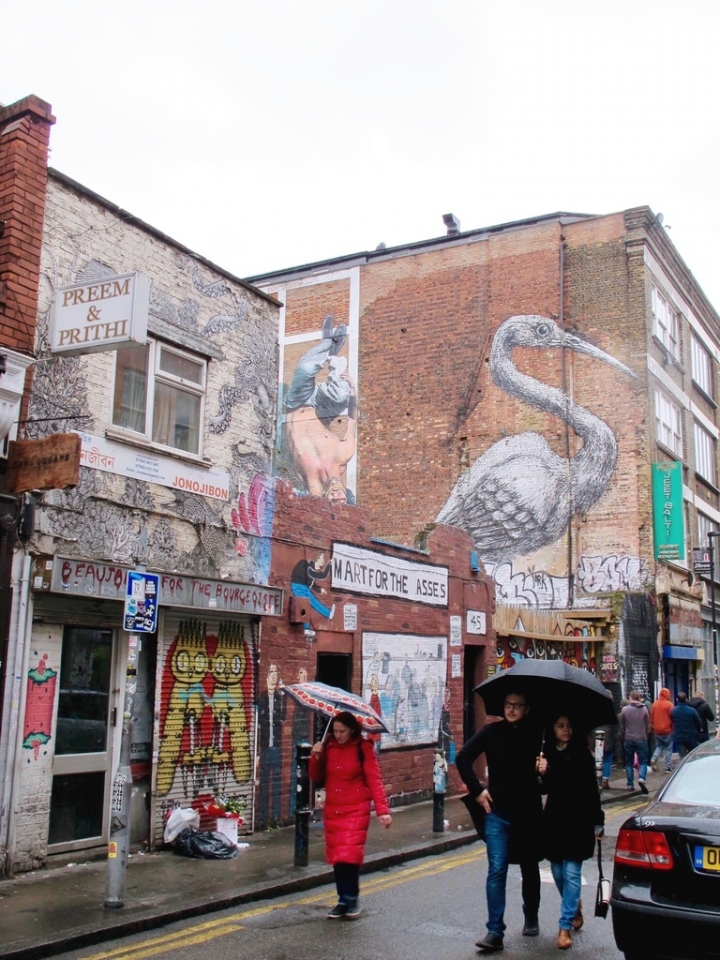 【London．走跳】古著迷注意 ! 來去東倫敦紅磚巷週末二手市集Brick Lane