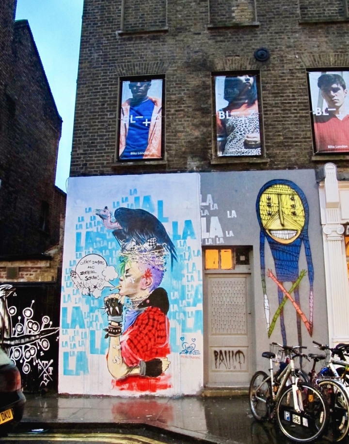 【London．走跳】古著迷注意 ! 來去東倫敦紅磚巷週末二手市集Brick Lane
