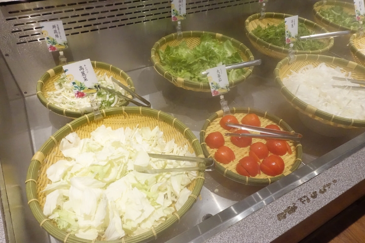 【食記】高雄大魯閣草衙道。涮乃葉日式涮涮鍋吃到飽~多種蔬菜好健康